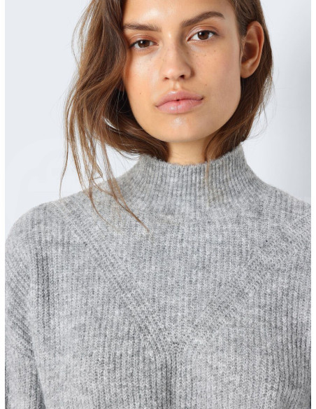 Noisy May - NMNELLA L/S HIGH NECK CROP KNIT FWD NOOS თბილისი - photo 4