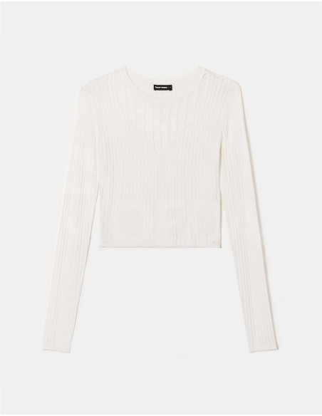 Tally Weijl - White Knit Jumper თბილისი - photo 4