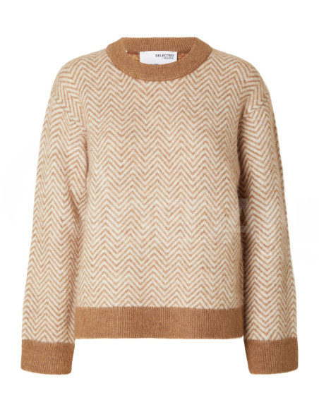 SELECTED FEMME - SLFHERI LS KNIT O-NECK თბილისი - photo 6