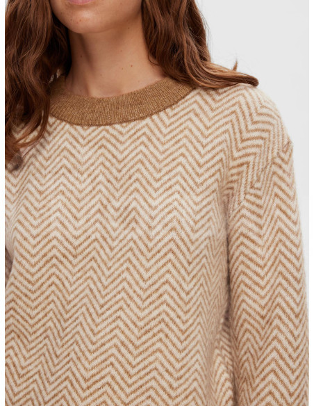 SELECTED FEMME - SLFHERI LS KNIT O-NECK თბილისი - photo 4