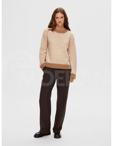 SELECTED FEMME - SLFHERI LS KNIT O-NECK თბილისი - photo 3
