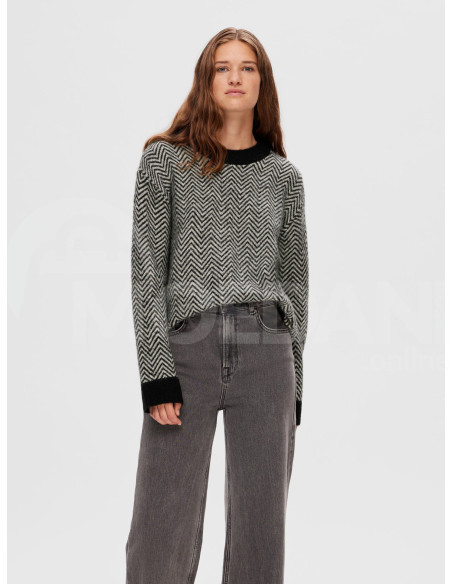 SELECTED FEMME - SLFHERI LS KNIT O-NECK თბილისი - photo 5