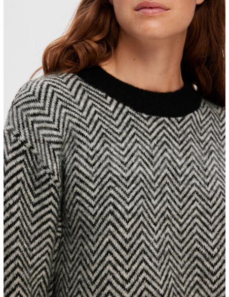 SELECTED FEMME - SLFHERI LS KNIT O-NECK თბილისი - photo 4