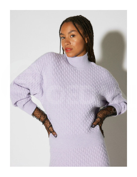 Somethingnew by Vero Moda - SNMADDIE LS WAVY SHORT KNIT JUMPER - PRT თბილისი - photo 3