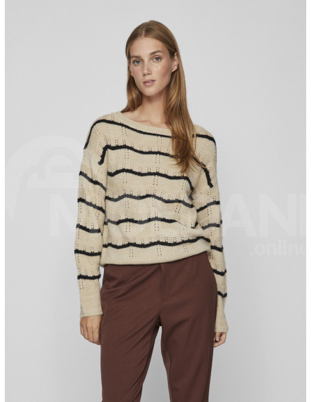 VILA - VIPOLANA L/S BOATNECK GLITTER KNIT TOP თბილისი - photo 1