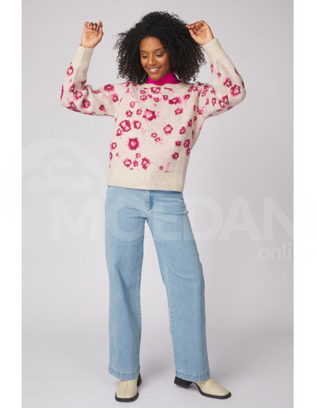 VILA - VIALVA L/S BOATNECK JACQUARD KNIT TOP/SU Tbilisi - photo 3