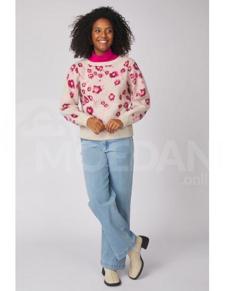 VILA - VIALVA L/S BOATNECK JACQUARD KNIT TOP/SU Tbilisi - photo 2