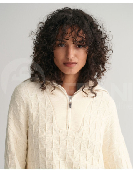 Gant - Herringbone Half-Zip Sweater თბილისი - photo 3