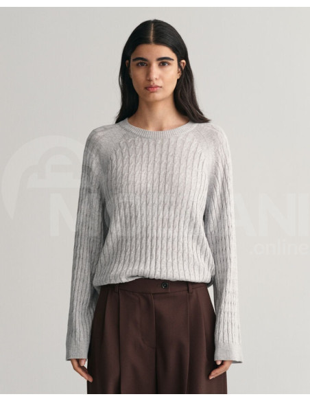 Gant - GANT Cable Knit Crew Neck Sweater თბილისი - photo 1