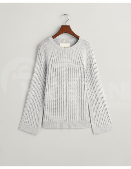 Gant - GANT Cable Knit Crew Neck Sweater თბილისი - photo 5