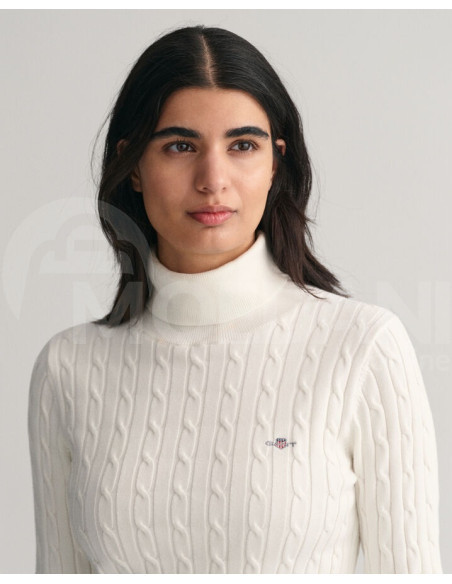 Gant - Stretch Cotton Cable Knit Turtleneck Sweater თბილისი - photo 3