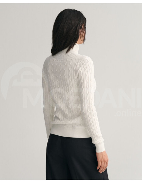 Gant - Stretch Cotton Cable Knit Turtleneck Sweater თბილისი - photo 2