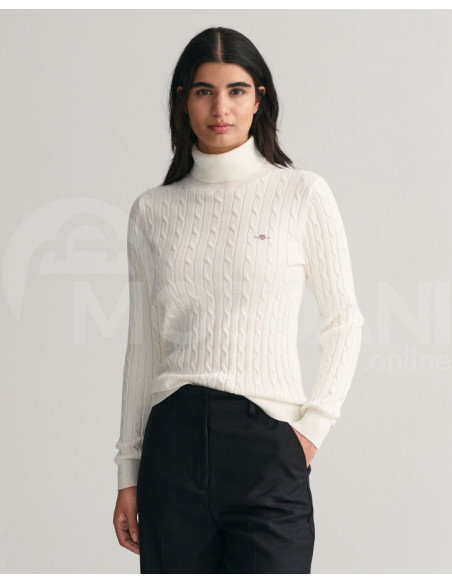 Gant - Stretch Cotton Cable Knit Turtleneck Sweater თბილისი - photo 1