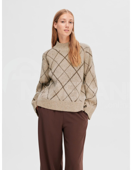 SELECTED FEMME - SLFARIL LS KNIT HIGH NECK თბილისი - photo 5