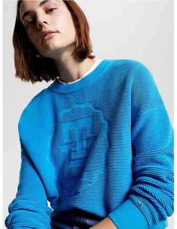 Tommy Hilfiger - SMD TONAL TEXTURE C-NK SWEATER Tbilisi