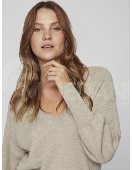 VILA - VIMARLA REV L/S V-NECK KNIT TOP/SU თბილისი - photo 4