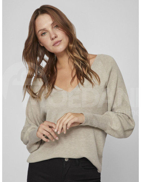 VILA - VIMARLA REV L/S V-NECK KNIT TOP/SU თბილისი - photo 5