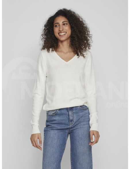 VILA - VIRIL V-NECK L/S  KNIT TOP - NOOS თბილისი - photo 1