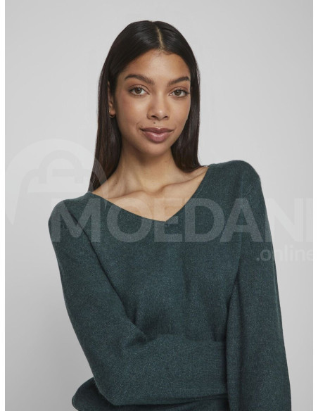 VILA - VIRIL V-NECK L/S  KNIT TOP - NOOS თბილისი - photo 1