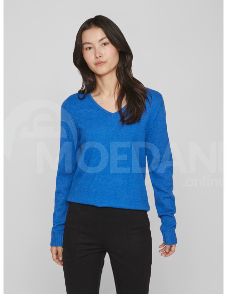 VILA - VIRIL V-NECK L/S  KNIT TOP - NOOS თბილისი - photo 2