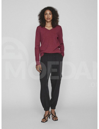 VILA - VIRIL V-NECK L/S  KNIT TOP - NOOS Тбилиси - изображение 4