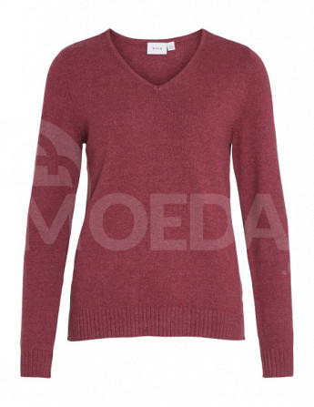 VILA - VIRIL V-NECK L/S  KNIT TOP - NOOS Тбилиси - изображение 6