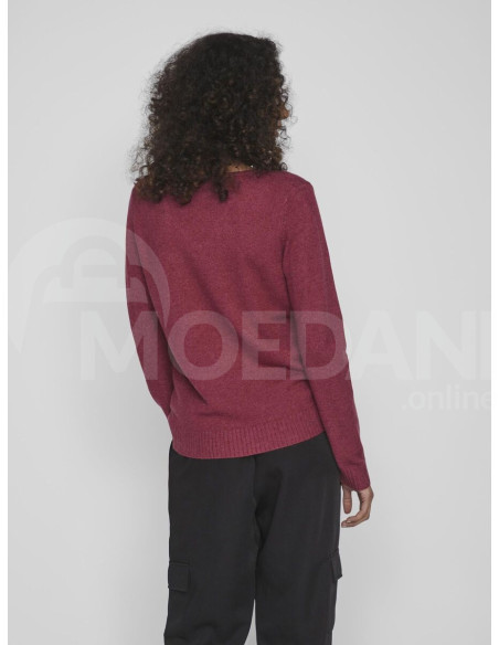 VILA - VIRIL V-NECK L/S  KNIT TOP - NOOS თბილისი - photo 3