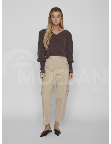 ROUGE VILA - VILOA REVERSABLE L/S V-NECK KNIT/SU/ROU თბილისი - photo 3