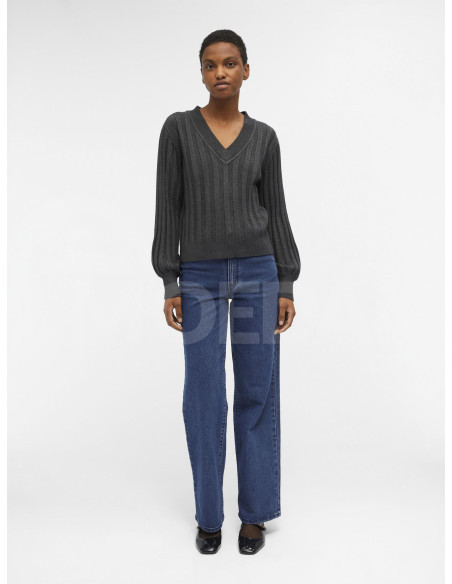 OBJECT - OBJALICE L/S V-NECK KNIT PULLOVER NOOS თბილისი - photo 2