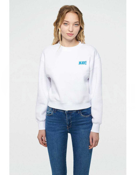 Mavi - LOGO SHORT SWEATSHIRT Tbilisi - photo 3
