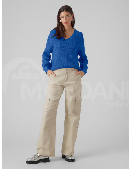 Vero Moda - VMLEANNA LS V-NECK SHORT PULLOVER GA BOO თბილისი - photo 4