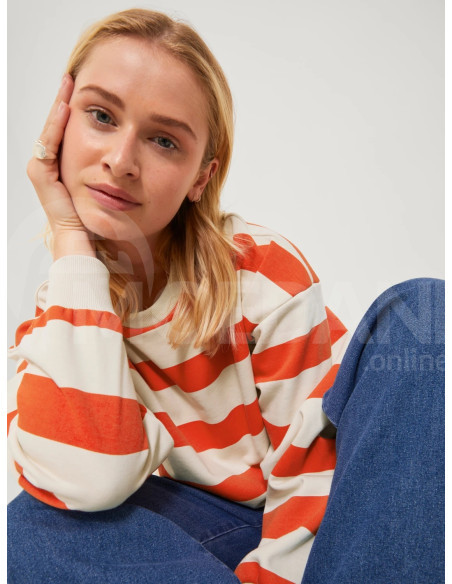 JJXX - JXNORTH RLX LS STRIPE SWEAT SWT Тбилиси - изображение 3