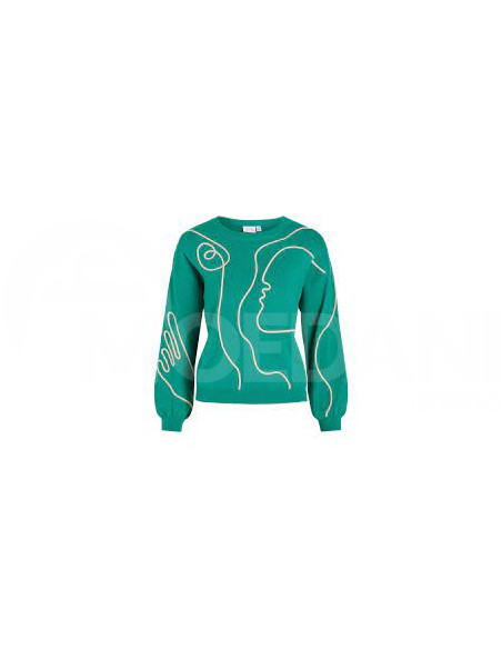 VILA - VIAIMIEE L/S DETAIL KNIT TOP/M თბილისი - photo 5