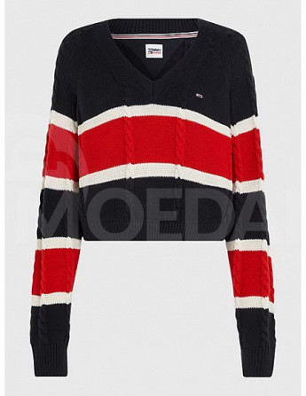 Tommy Jeans - TJW CRP STRIPE V-NECK SWEATER Tbilisi - photo 5