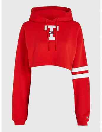 Tommy Jeans - TJW SP CRP LETTERMAN FLAG HOODIE Tbilisi