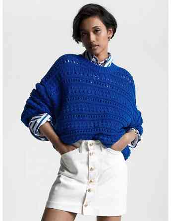 Tommy Hilfiger - CROCHET C-NK SWEATER Tbilisi