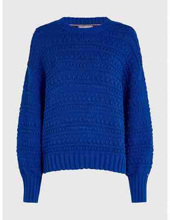 Tommy Hilfiger - CROCHET C-NK SWEATER Tbilisi