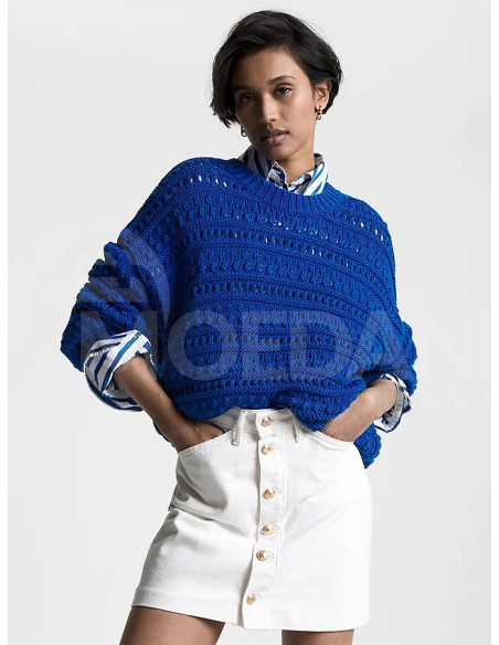 Tommy Hilfiger - CROCHET C-NK SWEATER თბილისი - photo 1