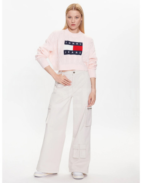 Tommy Jeans - TJW BXY CENTER FLAG SWEATER თბილისი - photo 3