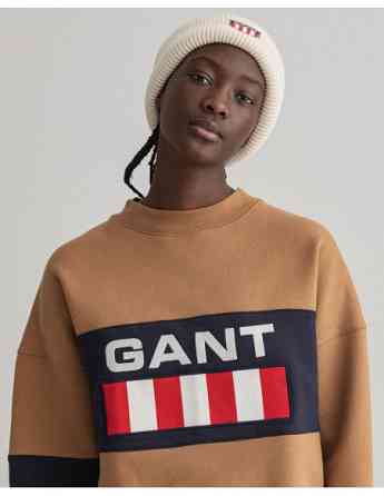 Gant - RETRO LOGO BLOCK C-NECK Тбилиси