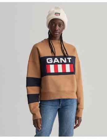 Gant - RETRO LOGO BLOCK C-NECK Тбилиси