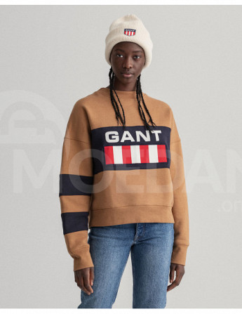 Gant - RETRO LOGO BLOCK C-NECK Тбилиси - изображение 3