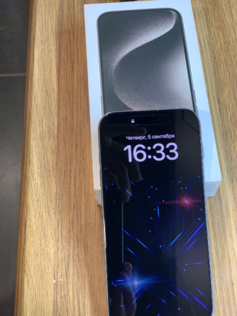 IPhone 15 Pro Natural Titanium 256Гб Tbilisi