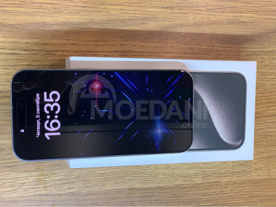 iPhone 15 Pro Natural Titanium 256GB თბილისი - photo 2