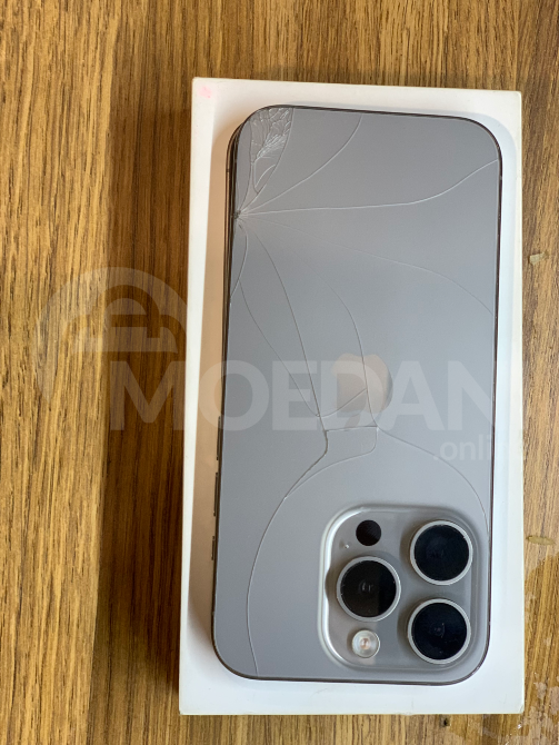iPhone 15 Pro Natural Titanium 256GB თბილისი - photo 5