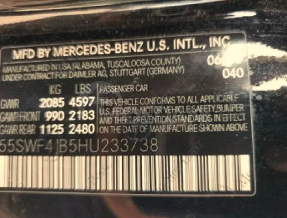 Mercedes C 2L 2017 თბილისი - photo 11