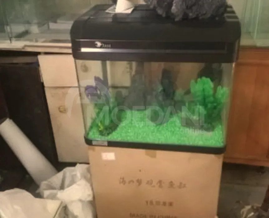 Action aquarium with all lighting, 30-40 liters. Tbilisi - photo 4