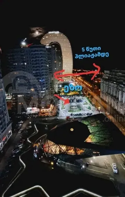 Сдам 1-комн. квартиру на сутки в Батуми  30м² 14/25 эт. Батуми - изображение 12