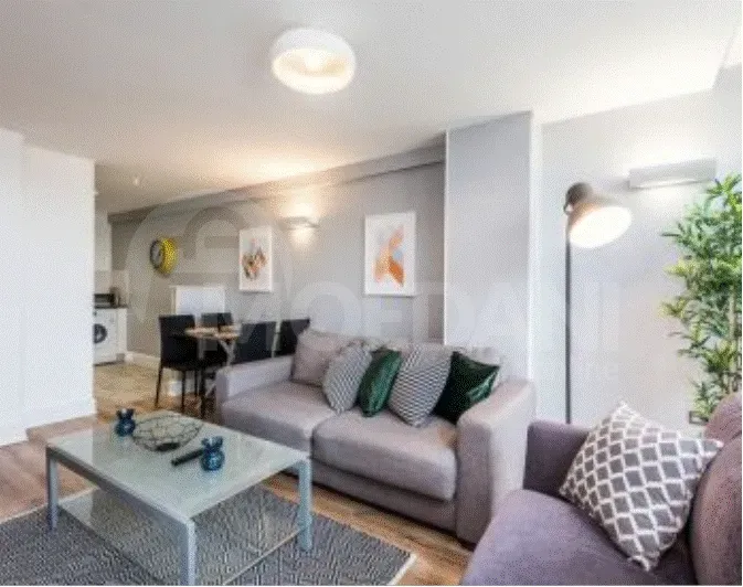 ქირავდება 2 ოთახიანი ბინა 72მ² 6/12 სართ თბილისი - photo 2