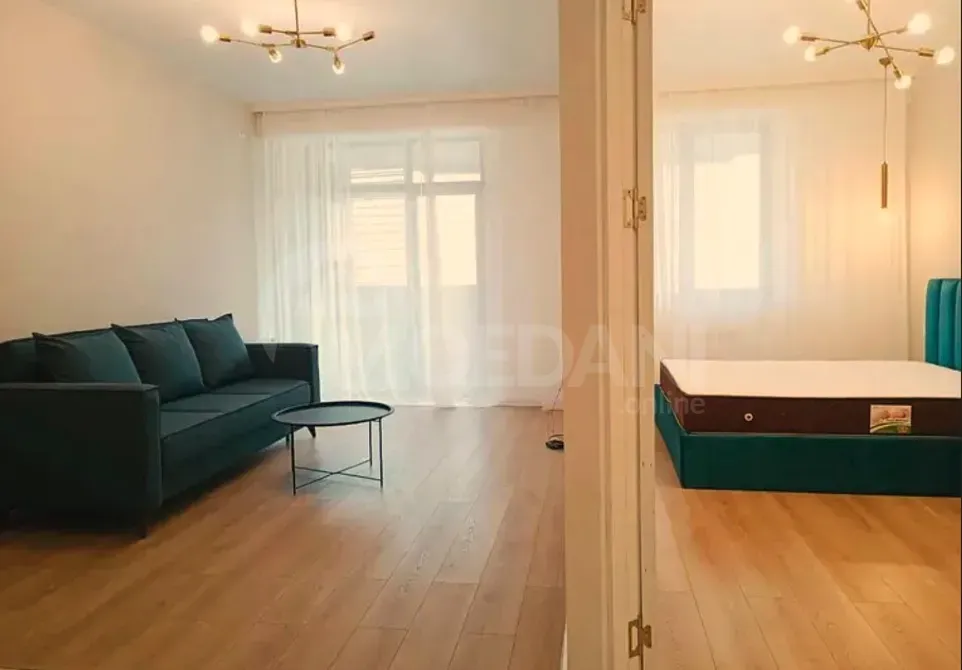 ქირავდება 2 ოთახიანი ბინა 55მ² 9/20 სართ თბილისი - photo 1